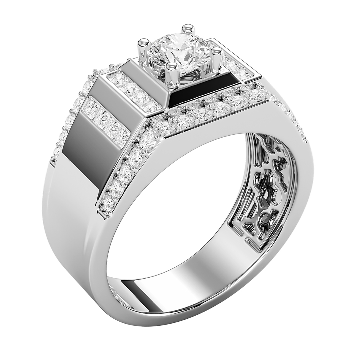 NHẪN KIM CƯƠNG NAM 18KNHẪN KIM CƯƠNG NAM 18K NHẪN KIM CƯƠNG NAM 18K